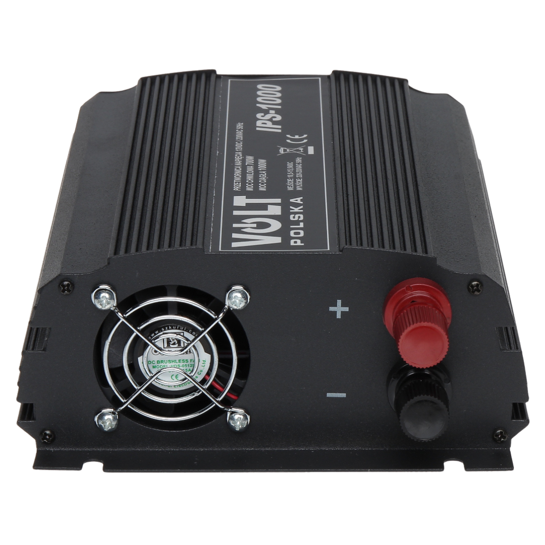 UMA CONV-12-230-1000 omvormer van 12VDC naar 230VAC maximaal 1000 Watt