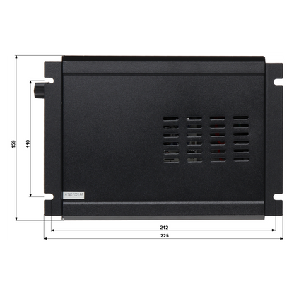 UMA CONV-12-230-1000 omvormer van 12VDC naar 230VAC maximaal 1000 Watt