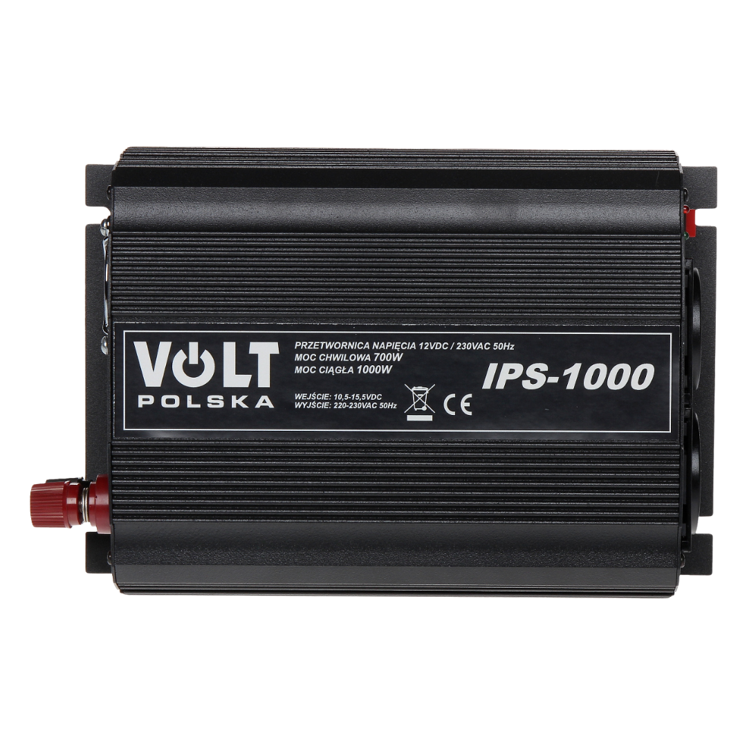 UMA CONV-12-230-1000 omvormer van 12VDC naar 230VAC maximaal 1000 Watt