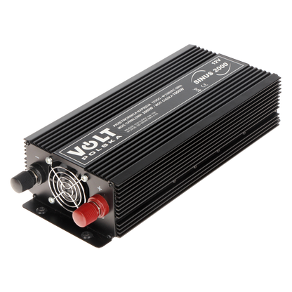 UMA CONV-12-230-2000 omvormer van 12VDC naar 230VAC maximaal 2000 Watt met USB aansluiting