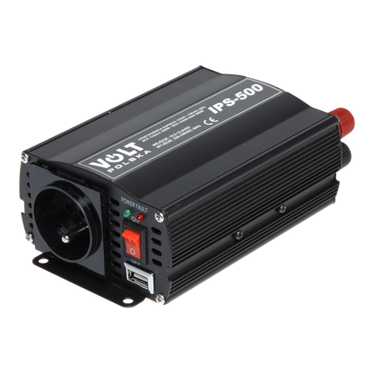 UMA CONV-12-230-500 omvormer - 12VDC naar 230VAC - 500Watt