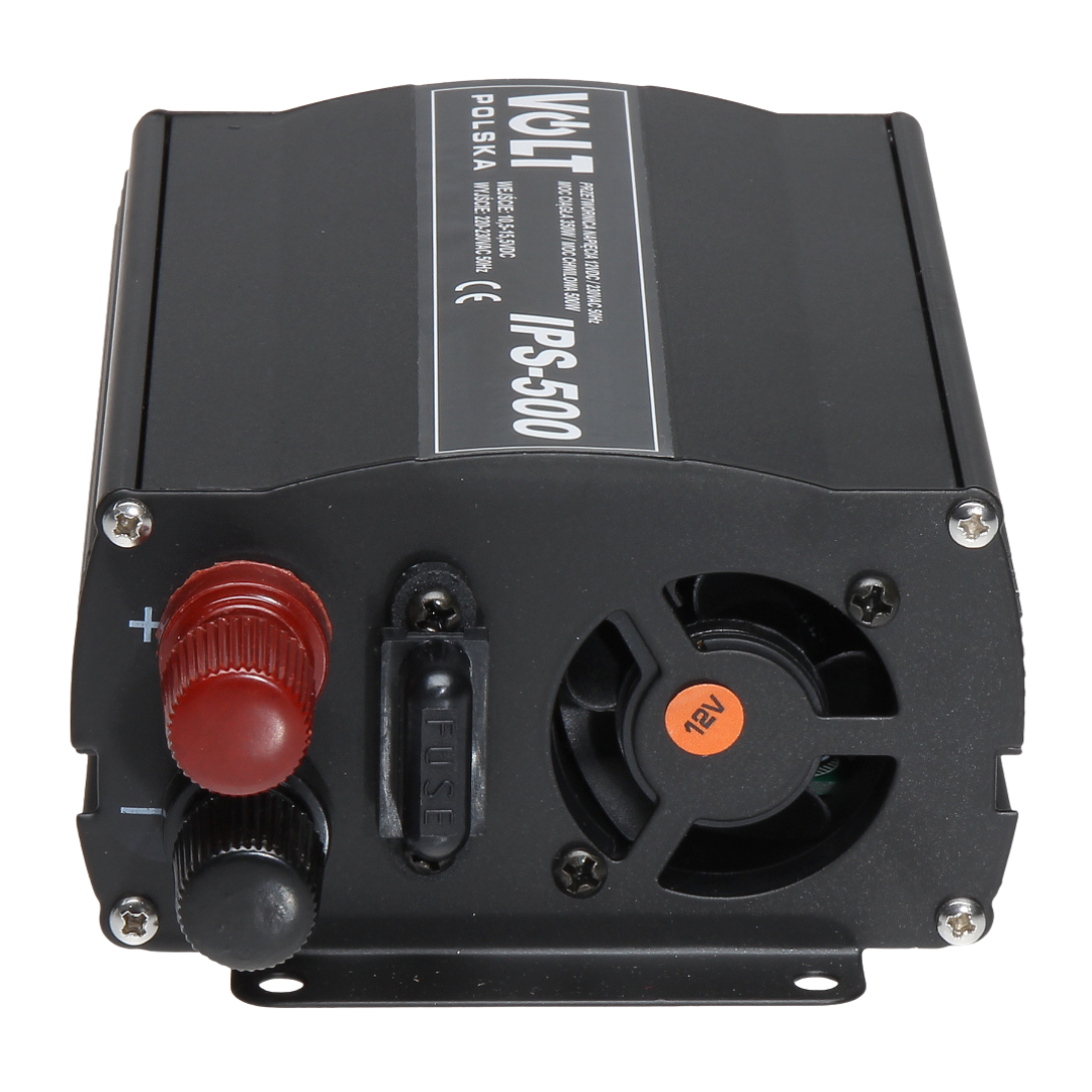 UMA CONV-12-230-500 omvormer - 12VDC naar 230VAC - 500Watt