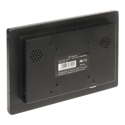 UMA CVM10.1 Touch screen monitor 10.1'' voor binnen met USB,  VGA,  HDMI en Jack aansluiting