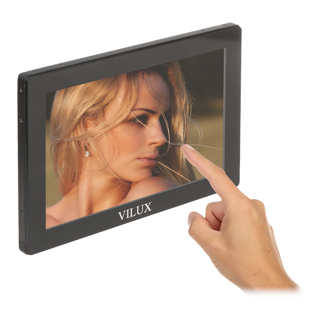 UMA CVM10.1 Touch screen monitor 10.1'' voor binnen met USB,  VGA,  HDMI en Jack aansluiting