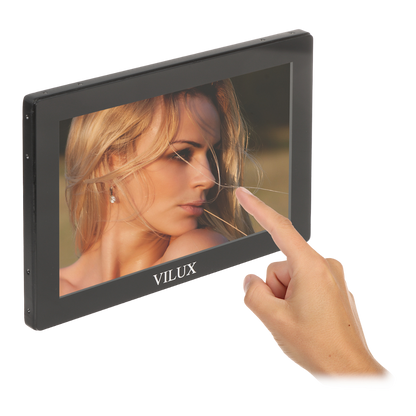 UMA CVM10.1 Touch screen monitor 10.1'' voor binnen met USB,  VGA,  HDMI en Jack aansluiting