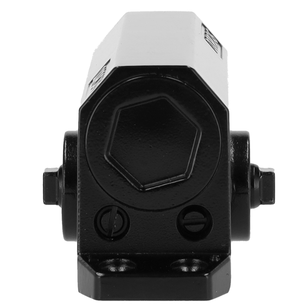 UMA DD-07-B Zwarte deurdranger met twee snelheden voor links of rechts openende deuren tot 85kg