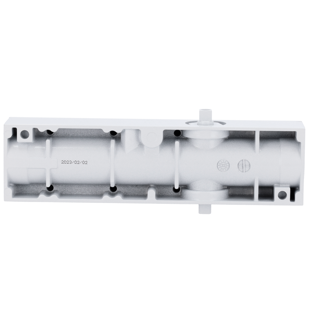 UMA DD-94-W Witte deurdranger met twee snelheden voor links of rechts openende deuren tot 100kg