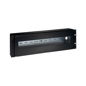 UMA DIN-R-3U DIN rail 3U black 19'' rack panel