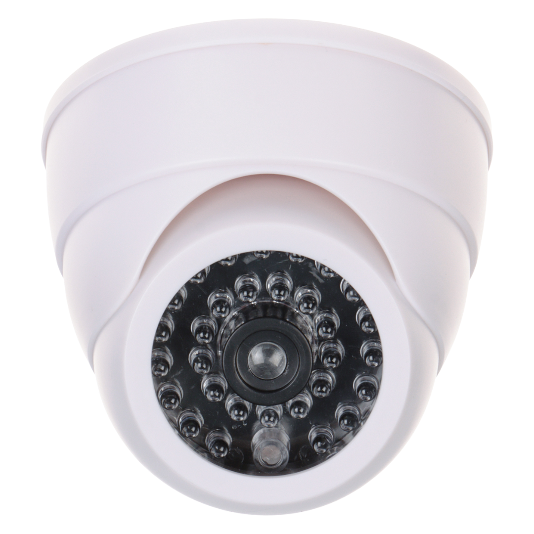 UMA EDI-LED-W realistische dummy beveiligingscamera voor binnen met knipperende LED