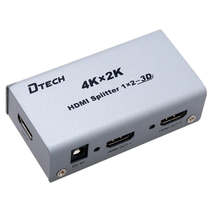UMA HDMI-SPL-4Kx2K actieve HDMI Ultra HD 4K splitter van 1 naar 2 x HDMI met voeding en HDMI-kabel