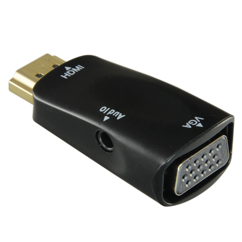 UMA HDMI-VGA adapter met audio