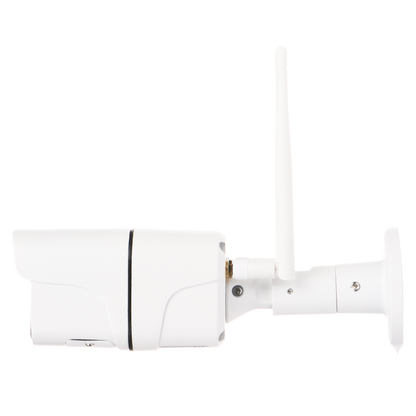 UMA IPC-3TWB Full HD 3MP WiFi bullet voor buiten met IR nachtzicht,  microSD opname en 2-weg audio op Tuya app