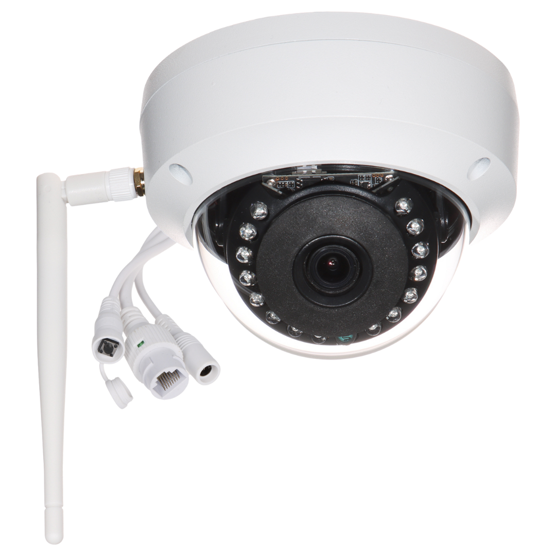 UMA IPC-3TWD Full HD 3MP WiFi dome camera voor buiten met IR nachtzicht,  microSD opname en 2-weg audio op Tuya app