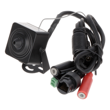 UMA IPC-Micro4-W-37 Wi-Fi Full HD 4MP micro pinhole camera met 3.7mm lens,  microSD,  audio I/O en alarm input