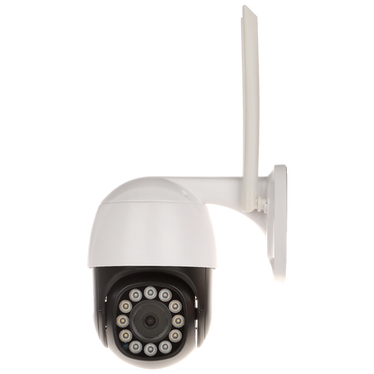 UMA IPC-PT-W-5 Full HD 5 megapixel WiFi buiten Pan Tilt dome met wit en IR nachtzicht,  2-weg audio,  gratis app en microSD opname