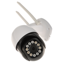 UMA IPC-PT-W-5 Full HD 5 megapixel WiFi buiten Pan Tilt dome met wit en IR nachtzicht,  2-weg audio,  gratis app en microSD opname