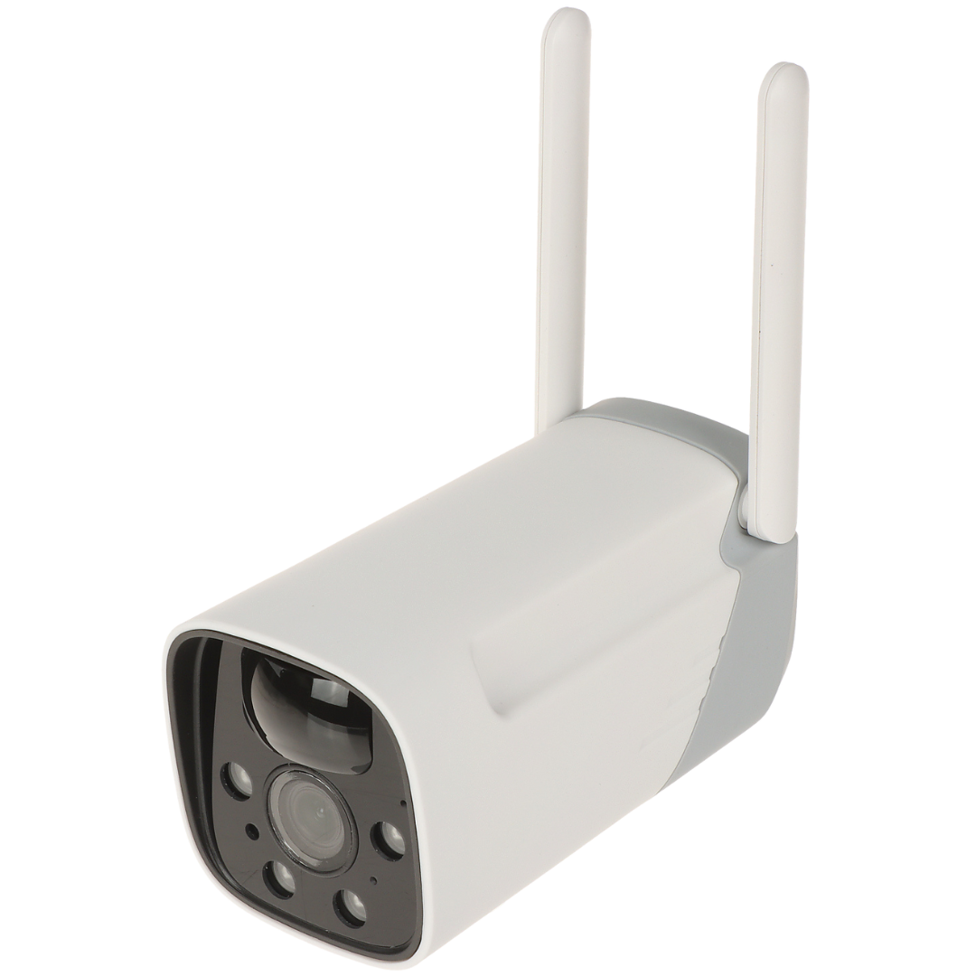 UMA IPC2TWBS-WIFI-SOLAR 2.1MP WiFi buiten camera met los zonnepaneel,  IR en wit LED nachtzicht,  PIR,  microSD,  audio,  Tuya app