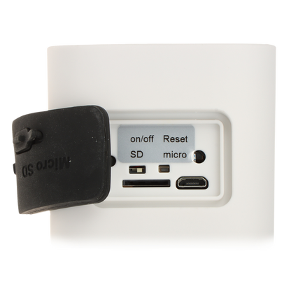 UMA IPC2TWBS-WIFI-SOLAR 2.1MP WiFi buiten camera met los zonnepaneel,  IR en wit LED nachtzicht,  PIR,  microSD,  audio,  Tuya app
