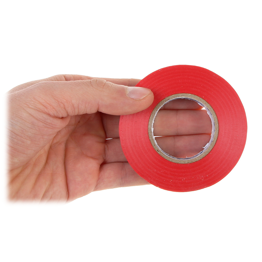 UMA ISO-TAPE-R-25 PVC isolatie tape rood 25 meter - 19mm