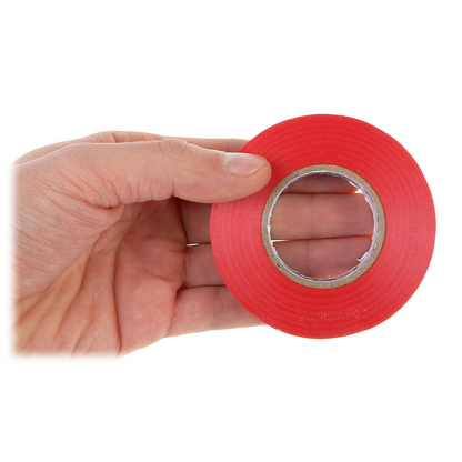 UMA ISO-TAPE-R-25 PVC isolatie tape rood 25 meter - 19mm