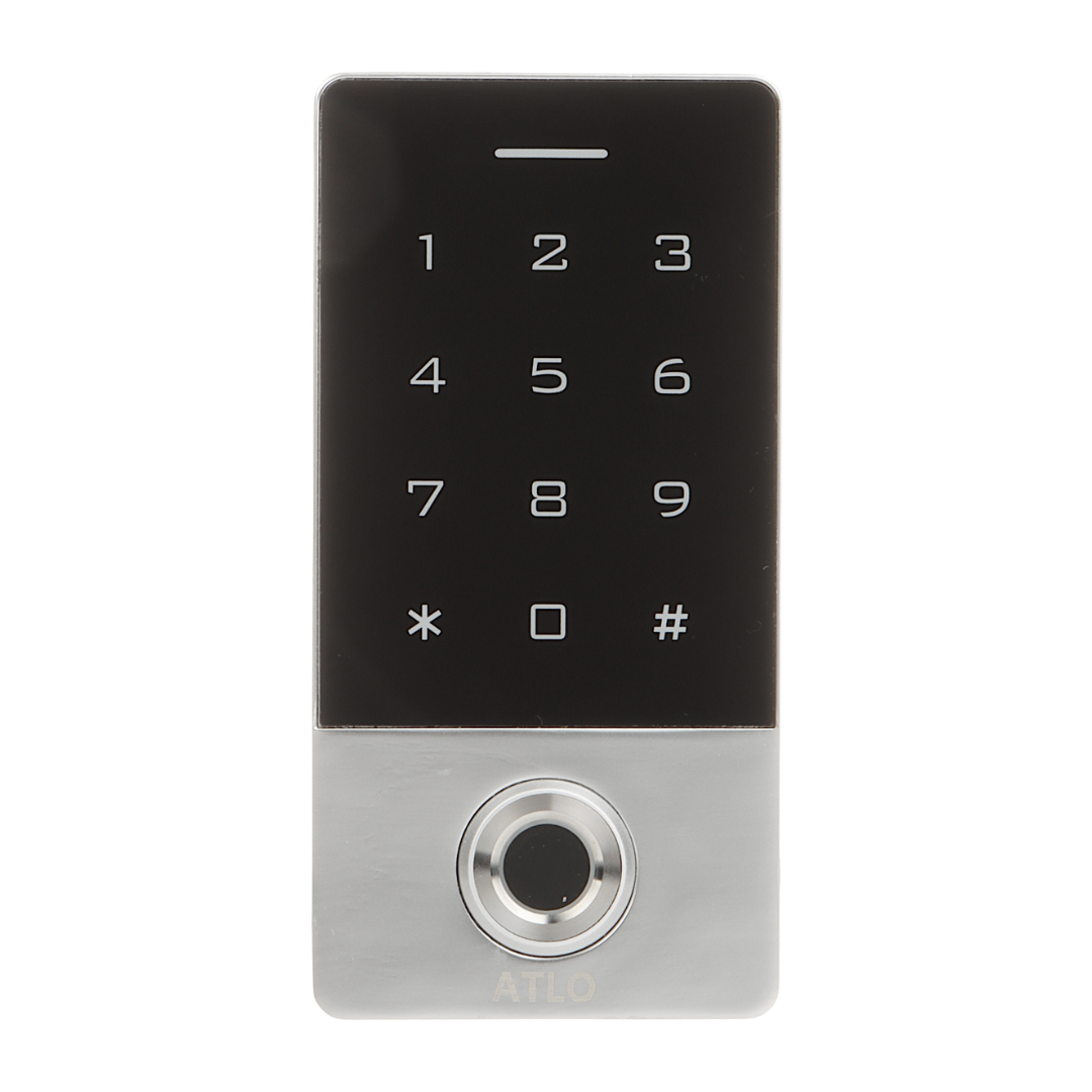 UMA KPFRW-1 stand alone Wi-Fi touch keypad,  vingerafdruk en RFID kaartlezer met mobile app voor openen en geschikt voor buiten