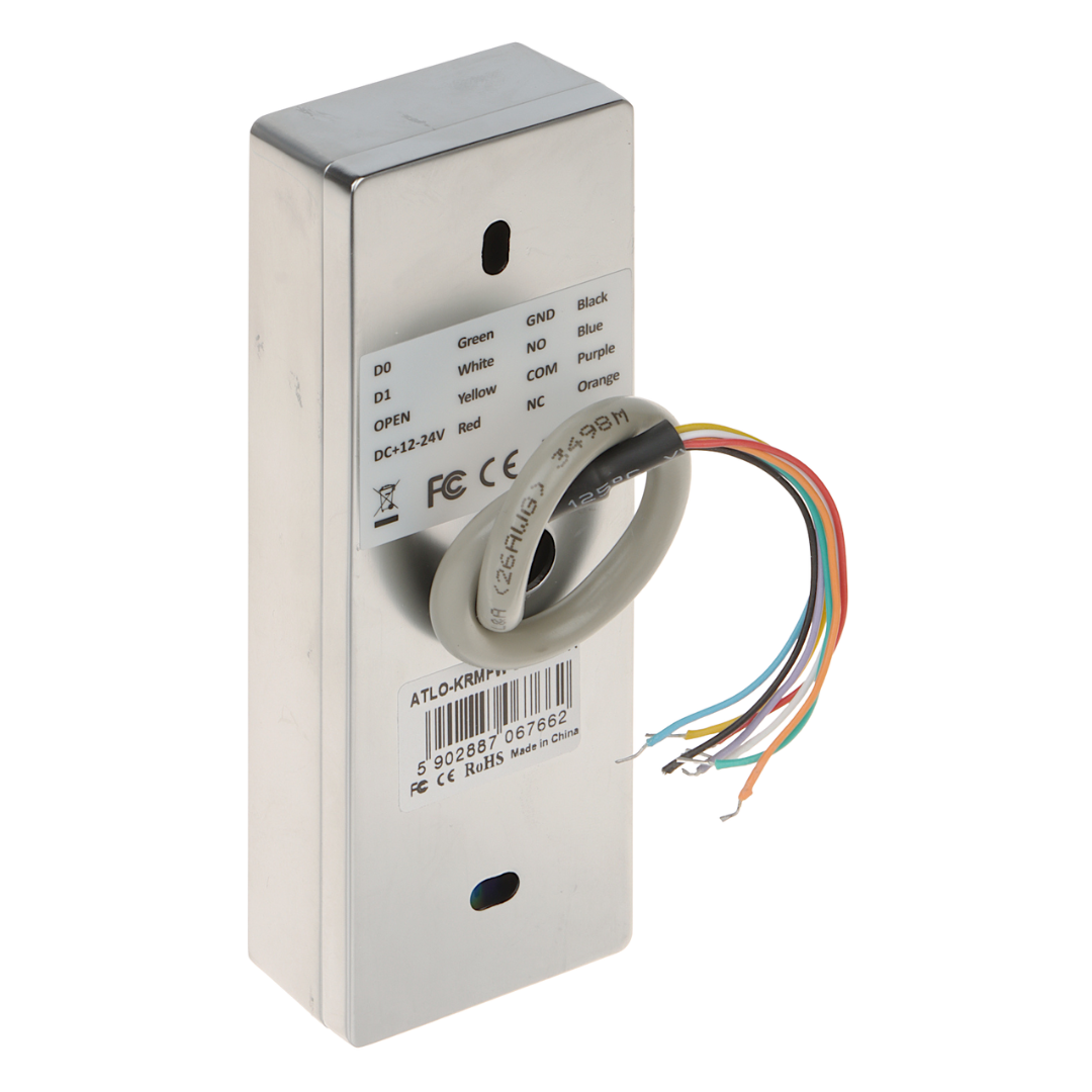 UMA KPFRW-2TM stand alone Wi-Fi touch keypad,  vingerafdruk en Mifare kaartlezer werkt met Tuya app geschikt voor buiten