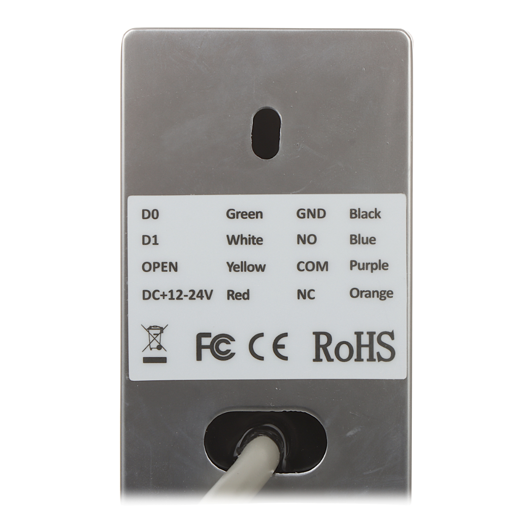 UMA KPFRW-2TM stand alone Wi-Fi touch keypad,  vingerafdruk en Mifare kaartlezer werkt met Tuya app geschikt voor buiten