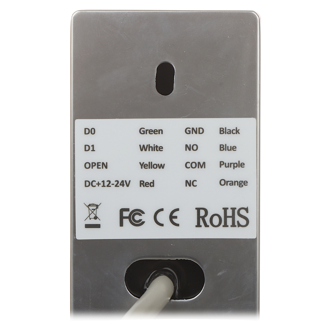 UMA KPFRW-2TR stand alone Wi-Fi touch keypad,  vingerafdruk en RFID kaartlezer werkt met Tuya app geschikt voor buiten