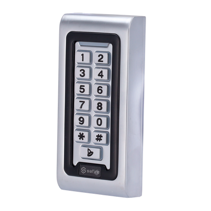 UMA KPRO-1-MF stand alone toegangscontrole keypad,  Mifare kaartlezer,  verlichting en deurbel geschikt voor buiten