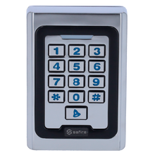 UMA KPRO-2 stand alone toegangscontrole keypad,  RFID kaartlezer,  verlichting en deurbel geschikt voor binnen