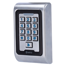UMA KPRO-2-2 stand alone toegangscontrole keypad,  dubbel relais,  RFID kaartlezer,  verlichting en deurbel geschikt voor buiten