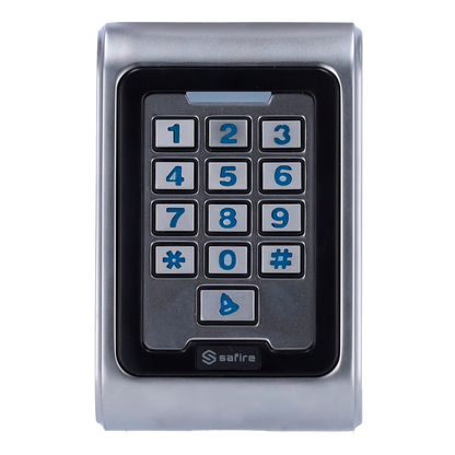 UMA KPRO-2-2 stand alone toegangscontrole keypad,  dubbel relais,  RFID kaartlezer,  verlichting en deurbel geschikt voor buiten