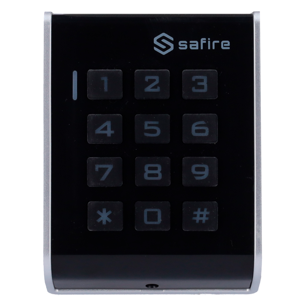 UMA KPRO-3 stand alone toegangscontrole keypad,  RFID kaartlezer,  verlichting en geschikt voor binnen