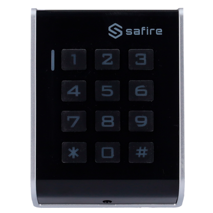 UMA KPRO-3 stand alone toegangscontrole keypad,  RFID kaartlezer,  verlichting en geschikt voor binnen
