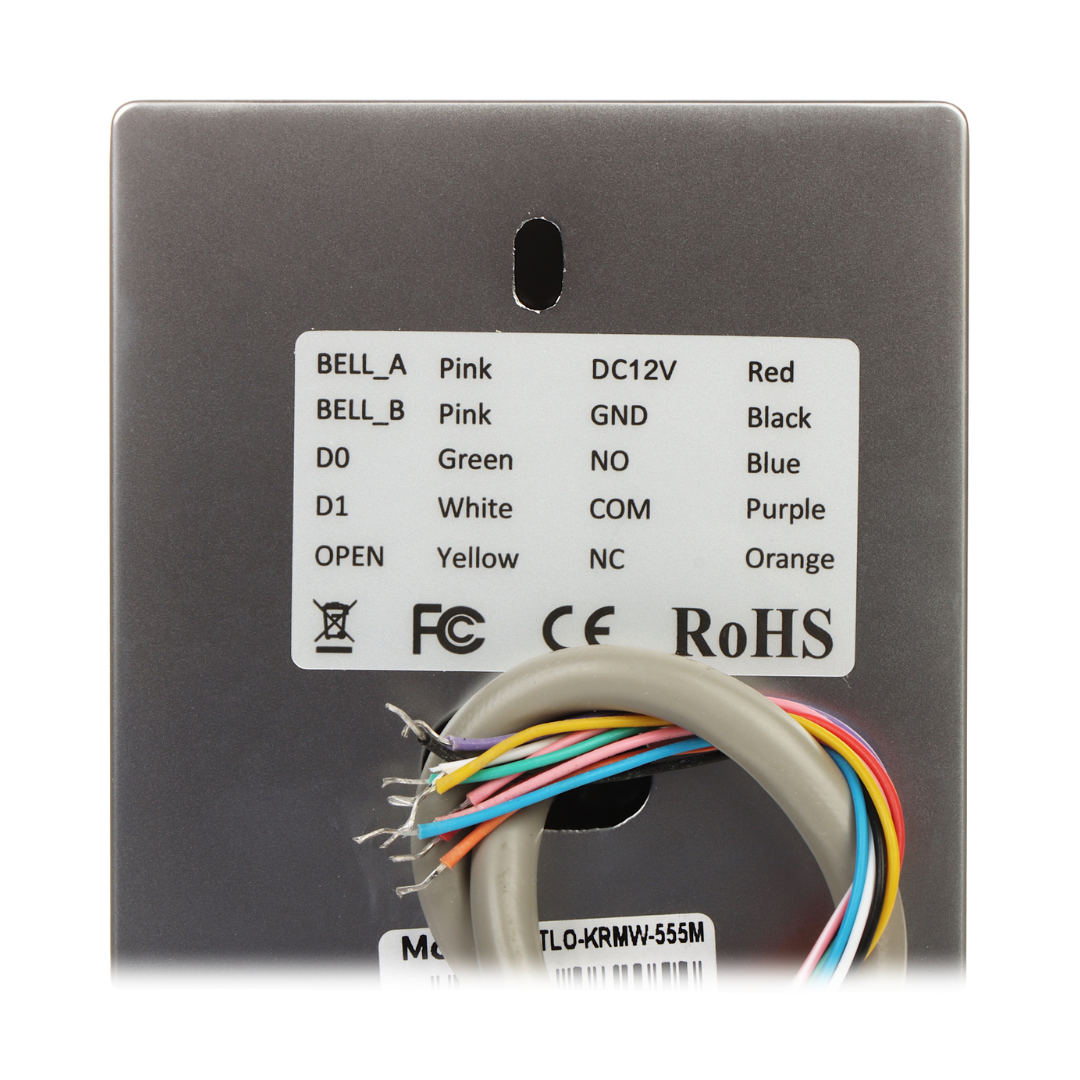 UMA KPRW-2M stand alone WiFi touch keypad,  bel en RFID kaartlezer met Tuya app voor openen en geschikt voor buiten