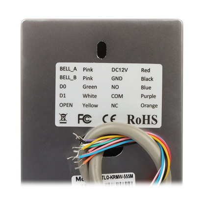 UMA KPRW-2M stand alone WiFi touch keypad,  bel en RFID kaartlezer met Tuya app voor openen en geschikt voor buiten