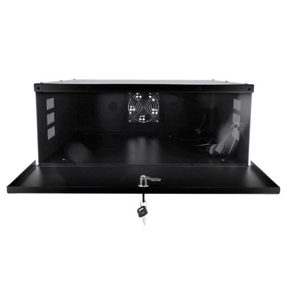 UMA LB4U - 4U stalen kluis - Ventilator - voor NVR en DVR