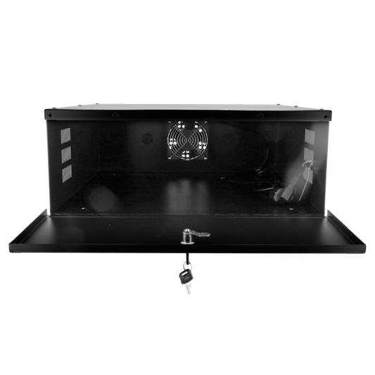 UMA LB4U - 4U stalen kluis - Ventilator - voor NVR en DVR