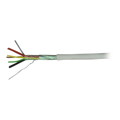 UMA  MB-2+4LSZH 100 meter afgeschermde signaalkabel 4 signaal + 2 voeding aders met aarde en halogeenvrij
