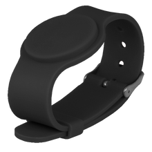 UMA MFDF-ADJ-B Mifare DESFire siliconen verstelbare armband zwart (10 stuks)