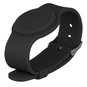 UMA MFDF-ADJ-B Mifare DESFire siliconen verstelbare armband zwart (10 stuks)