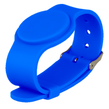 UMA  MFDF-ADJ-BL Mifare DESFire siliconen verstelbare armband blauw (10 stuks)