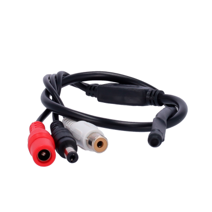 UMA MIC-P mini microfoon met audio en voeding doorgifte connectors