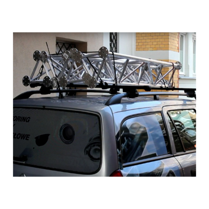 UMA ML30 universele aluminium vrijstaande kantelbare truss mast 3 meter in onderdelen kit voor zelfbouw met grondanker