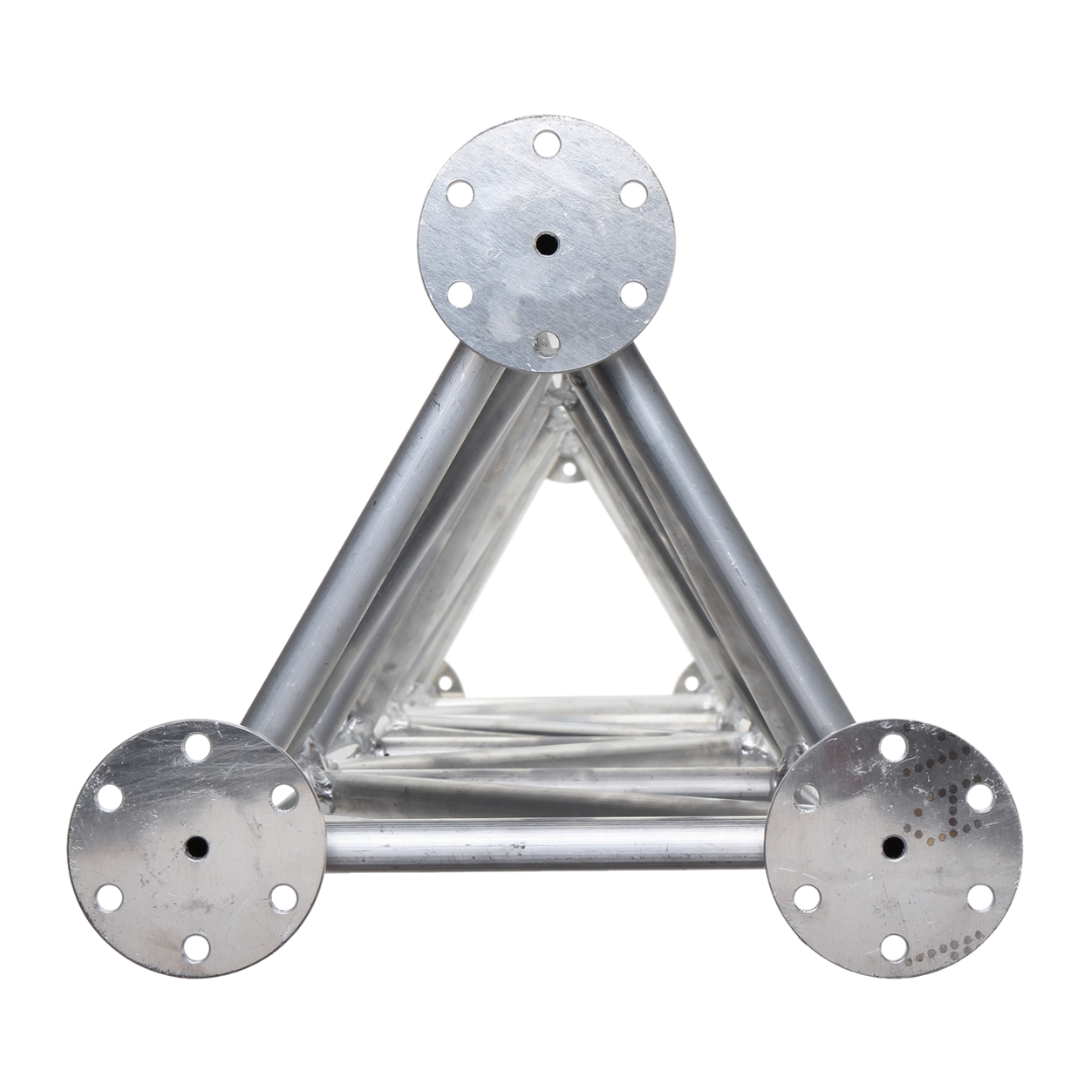UMA ML30 universele aluminium vrijstaande kantelbare truss mast 3 meter in onderdelen kit voor zelfbouw met grondanker