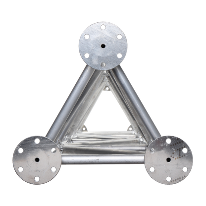 UMA ML30 universele aluminium vrijstaande kantelbare truss mast 3 meter in onderdelen kit voor zelfbouw met grondanker