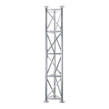 UMA ML55 universele aluminium vrijstaande kantelbare truss mast 5, 5 meter in onderdelen kit voor zelfbouw met grondanker