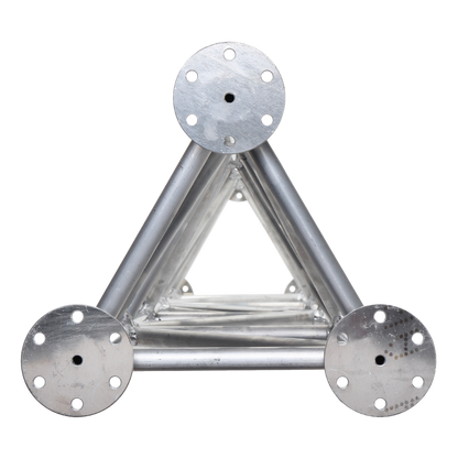 UMA ML55 universele aluminium vrijstaande kantelbare truss mast 5, 5 meter in onderdelen kit voor zelfbouw met grondanker