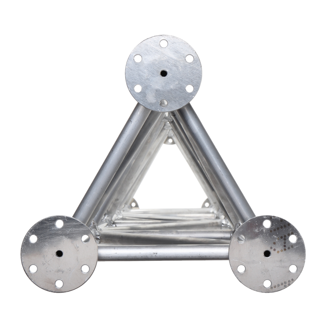 UMA ML60 universele aluminium vrijstaande kantelbare truss mast 6 meter in onderdelen kit voor zelfbouw met grondanker