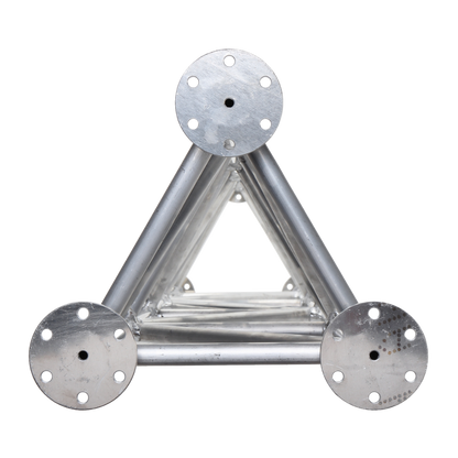 UMA ML60 universele aluminium vrijstaande kantelbare truss mast 6 meter in onderdelen kit voor zelfbouw met grondanker